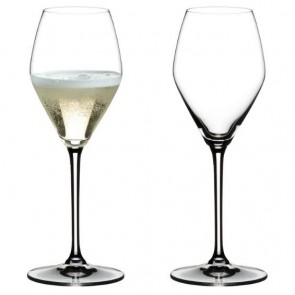 Champagne glass - set of 2 glasses, Heart to Heart