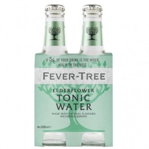 Elderflower Tonic 200 ml / 4-pack, Fever Tree